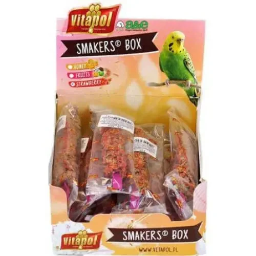 - Christmas pet Christmas clothingA&E Cage Company Smakers Parakeet Strawberry Treat Sticks - Christmas pet Christmas clothingA&E Cage Company Smakers Parakeet Strawberry Treat Sticks