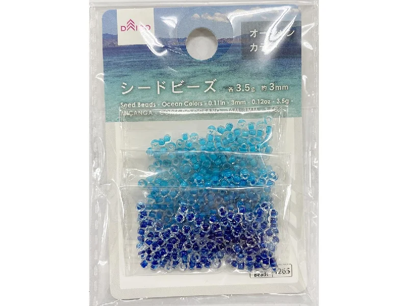- Climbing pet constant temperature heating padSeed Beads - Ocean Colors - 0.11in - 3mm - 0.12oz - 3.5g -