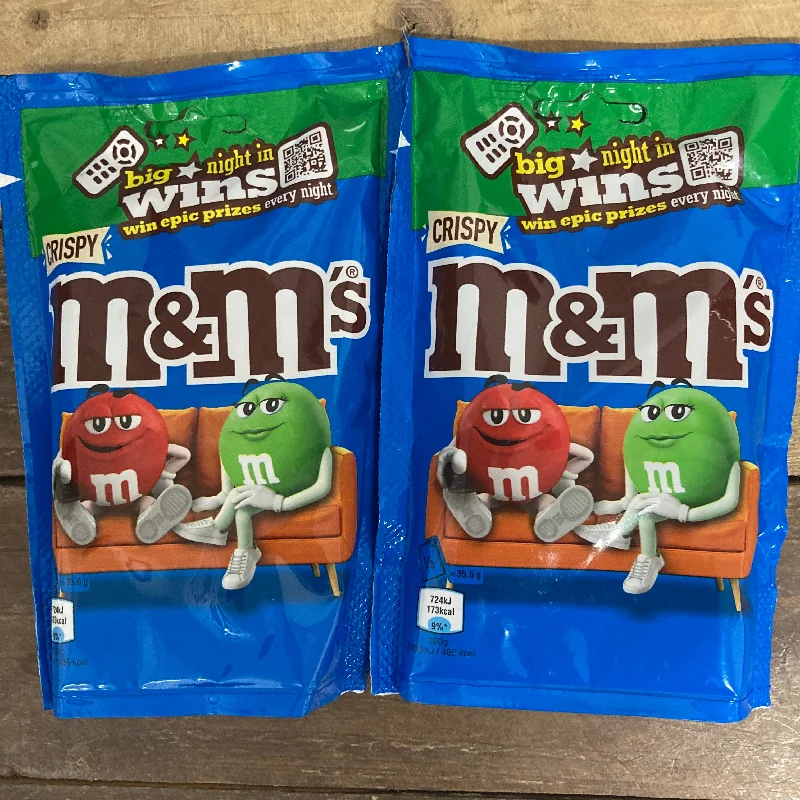 - Pet stroller can be taken on the plane3x M&M's Crispy Milk Chocolate Share Bags (3x107g)