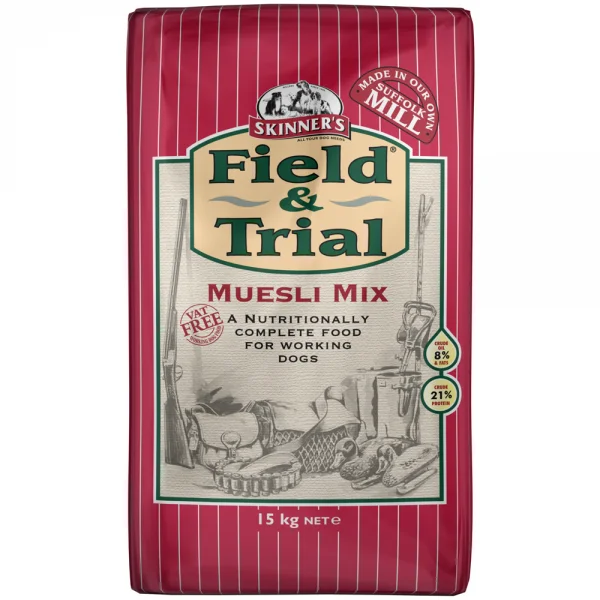 - Teething and chewing toys for puppiesSkinners Field & Trial Muesli Mix - Working Dog Food 15kg