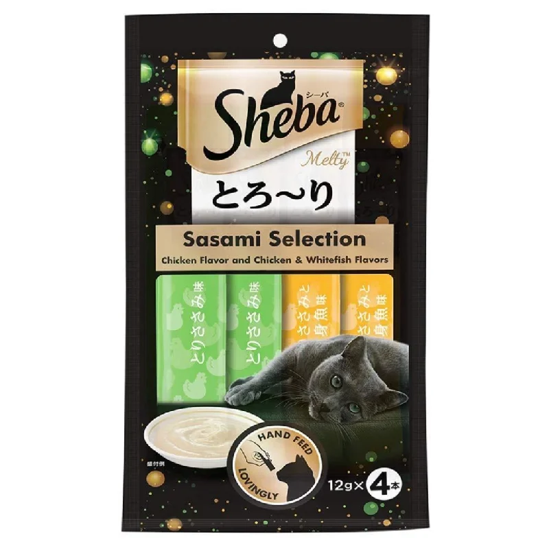  . **Special Needs**  Sheba Melty Cat Treat - Sasami Chicken - 4 Sticks (48g) - Pack of 5