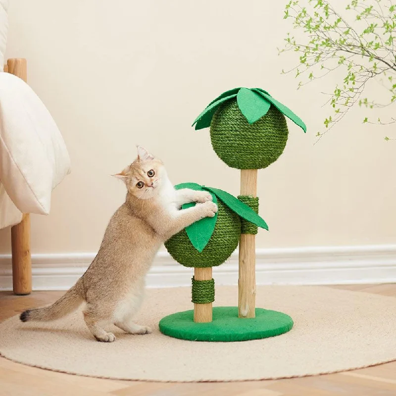 - Parrot climbing and standing wooden framePetsbelle Bliss Solid Wood Cat Tree