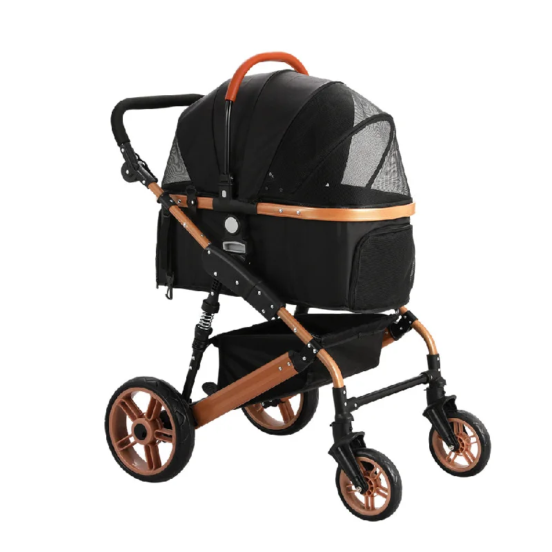 - Pet stroller can be taken on the planei.Pet Pet Stroller Dog Pram Large Cat Carrier Travel Foldable Pushchair 4 Wheels - Pet stroller can be taken on the planei.Pet Pet Stroller Dog Pram Large Cat Carrier Travel Foldable Pushchair 4 Wheels