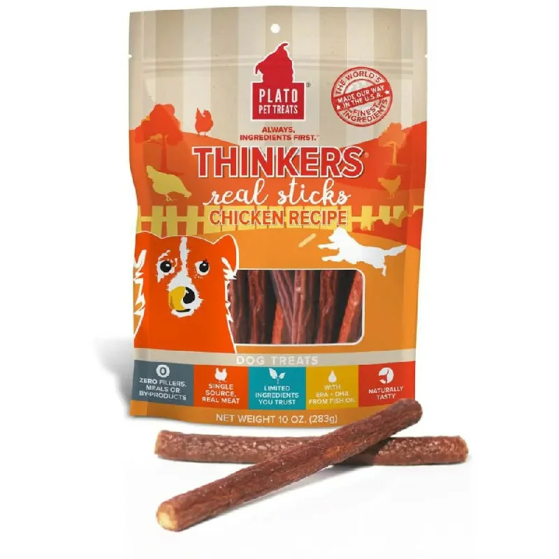 - Pet monitor with cameraPlato Thinkers Chicken Dog Treats