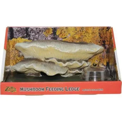 - Pet fence foldable indoorZilla Mushroom Feeding Ledge Reptile Decor