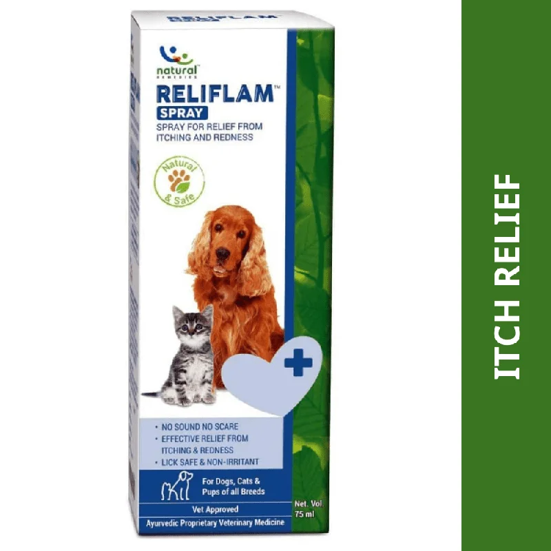 - Automatic induction pet water dispenserNatural Remedies Reliflam Spray