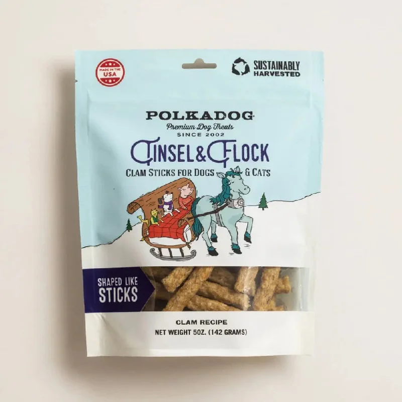- Hamster silent running wheel to prevent chewingPolka Dog Holiday Pouch: Tinsel & Flock Cat Dog Treats (Clam) 5oz