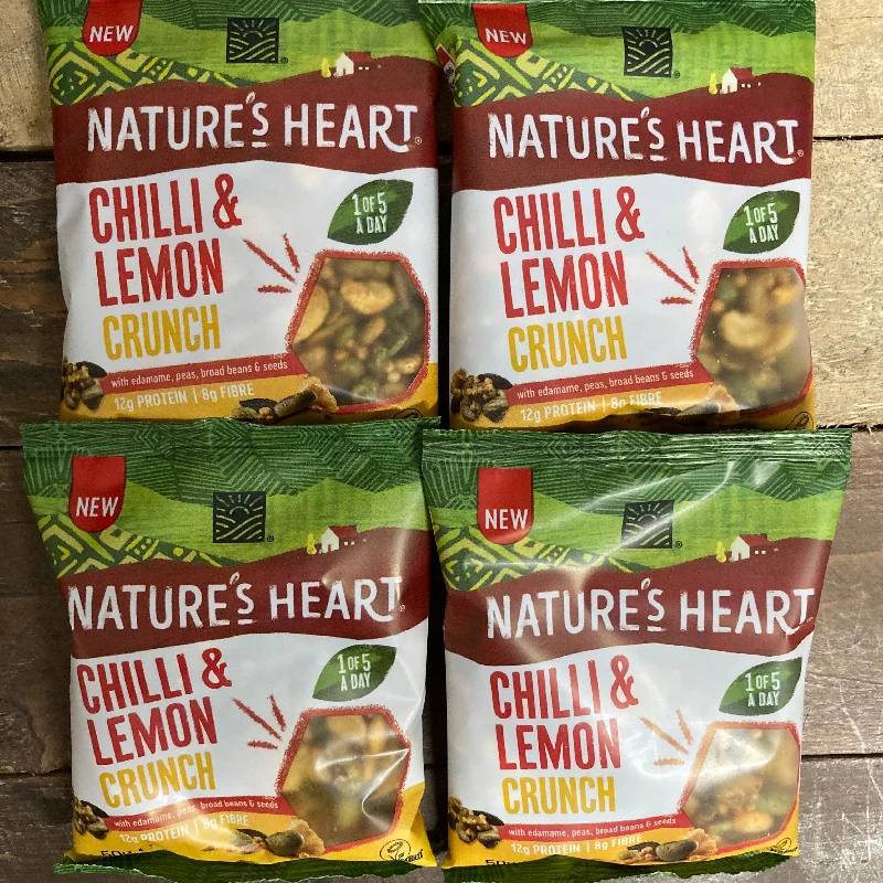 - Climbing pet constant temperature heating pad6x Nature's Heart Chilli & Lemon Crunch Bags (6x50g)