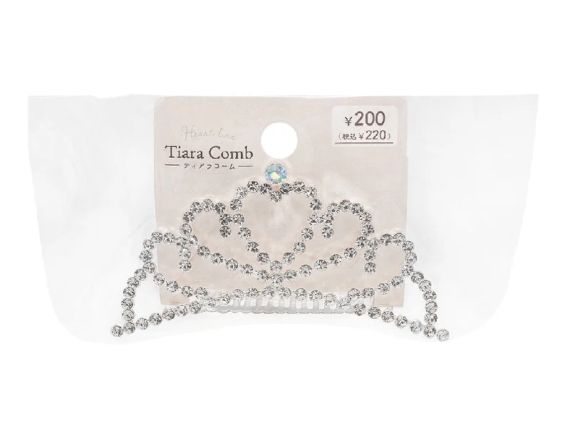 - Air box TSA certified check-inTiara comb Heart line
