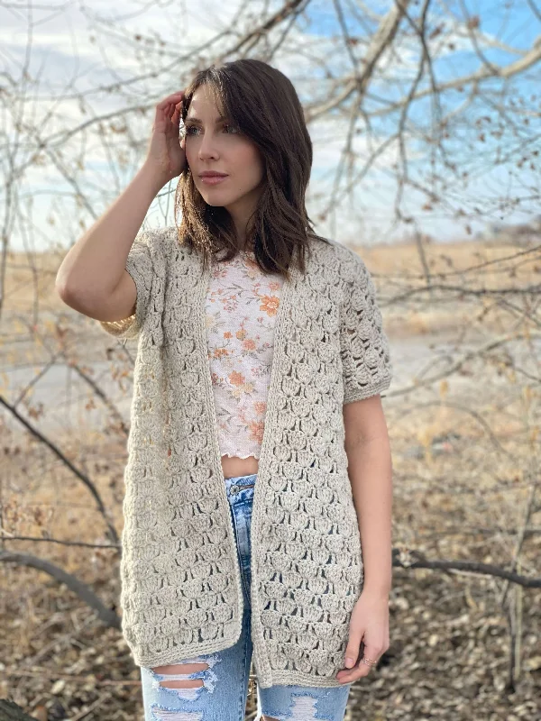 - Car dog seat beltCrochet Kit - Wild Bloom Cardigan
