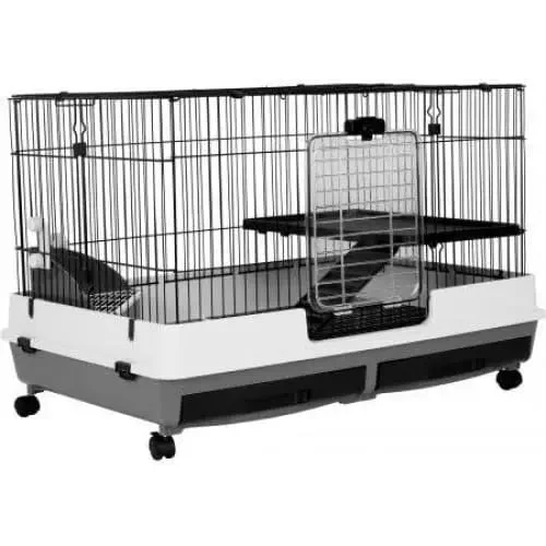 - Remote interactive pet feederAE Cage Company Deluxe Two Level Small Animal Cage