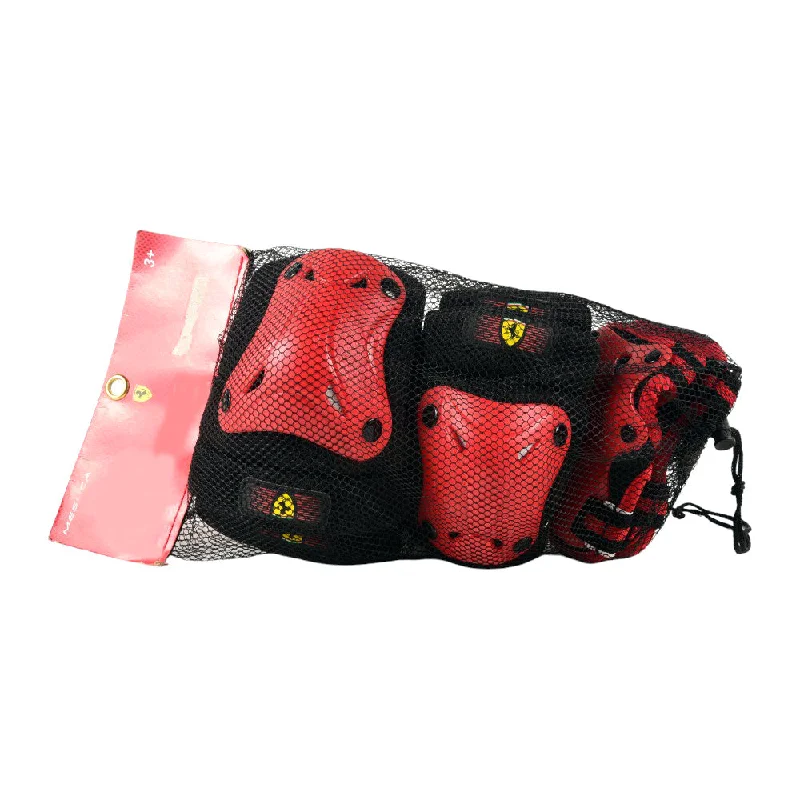 ---FAP35 FERRARI KNEE PAD SET D