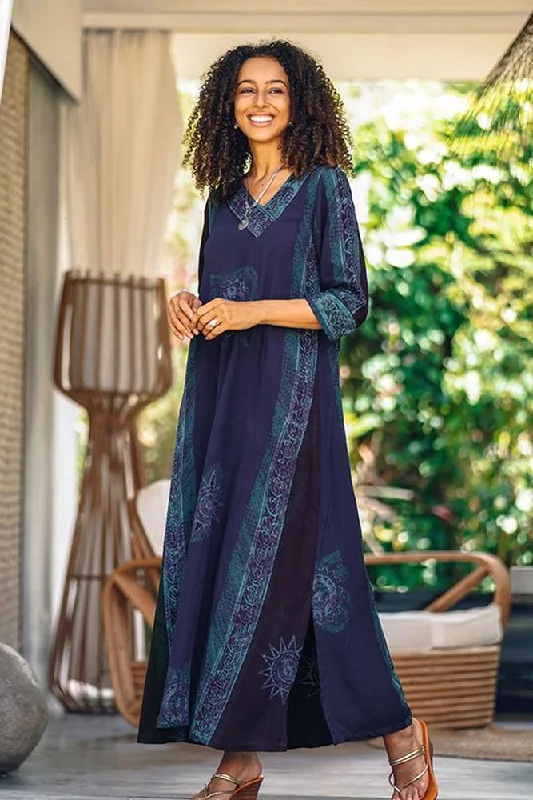 - Pet monitor with cameraVintage Batik Handmade Batik Rayon Maxi Dress from Bali