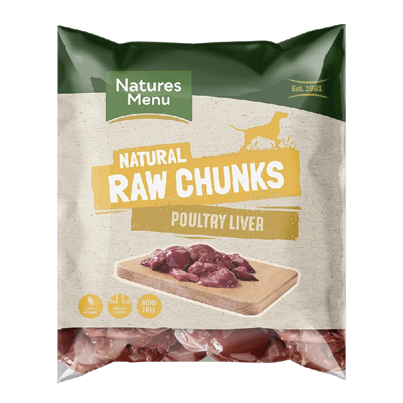 - Remote interactive pet feederNatures Menu Poultry Liver 1kg