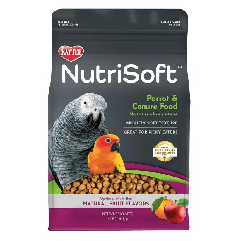 - Pet stroller can be taken on the planeKaytee NutriSoft Parrot & Conure 3 lb