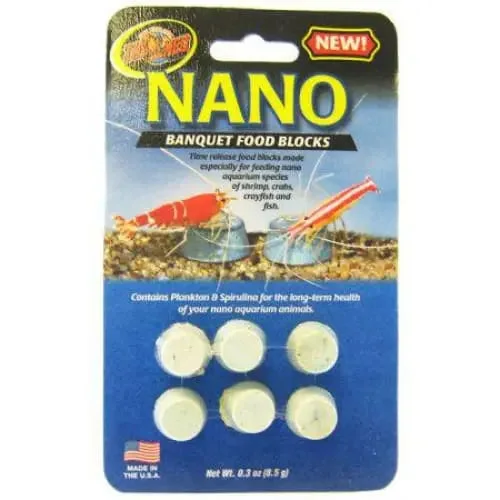 - Pet tear stain cleaning wipesZoo Med Nano Banquet Food Blocks
