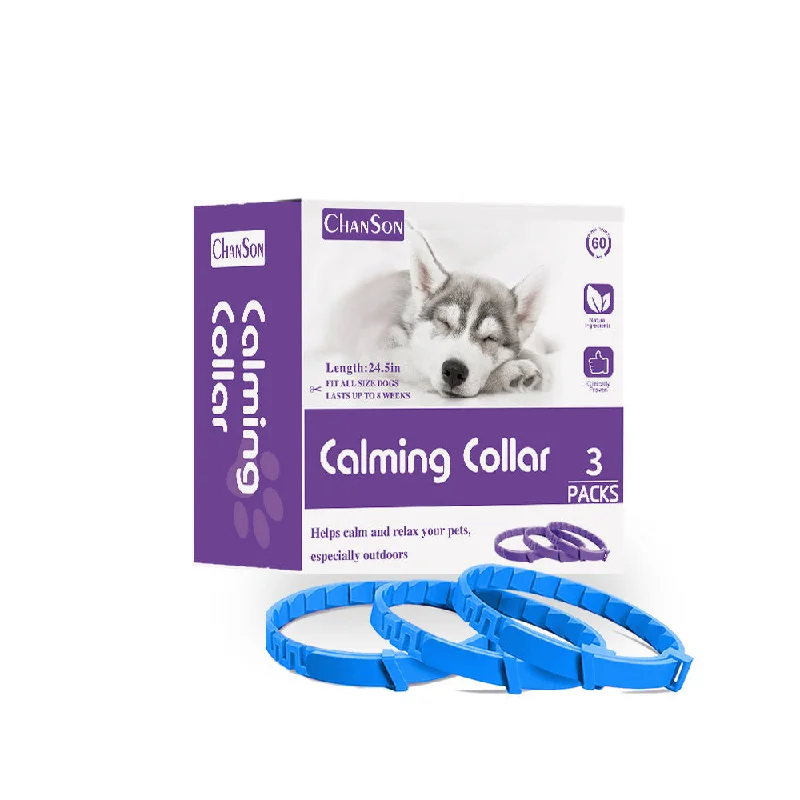 - Solid wood cat climbing frame customizedBlue Calming Collars for Dogs - Natural Stress Relief, Adjustable, 3 Pack (2 set/6PCS) - Solid wood cat climbing frame customizedBlue Calming Collars for Dogs - Natural Stress Relief, Adjustable, 3 Pack (2 set/6PCS)