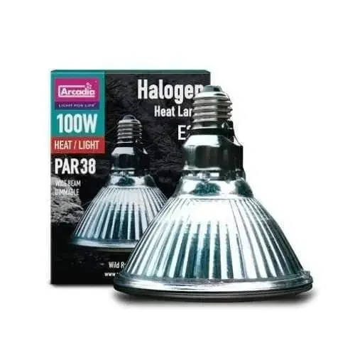 - Pet vitamin complex nutrition tabletsArcadia Halogen Light Bulbs & High Level Heat Lamp 110V