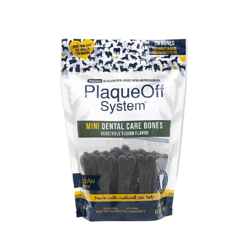 ---PlaqueOff Dental Care Bones Vegetable Fusion Mini