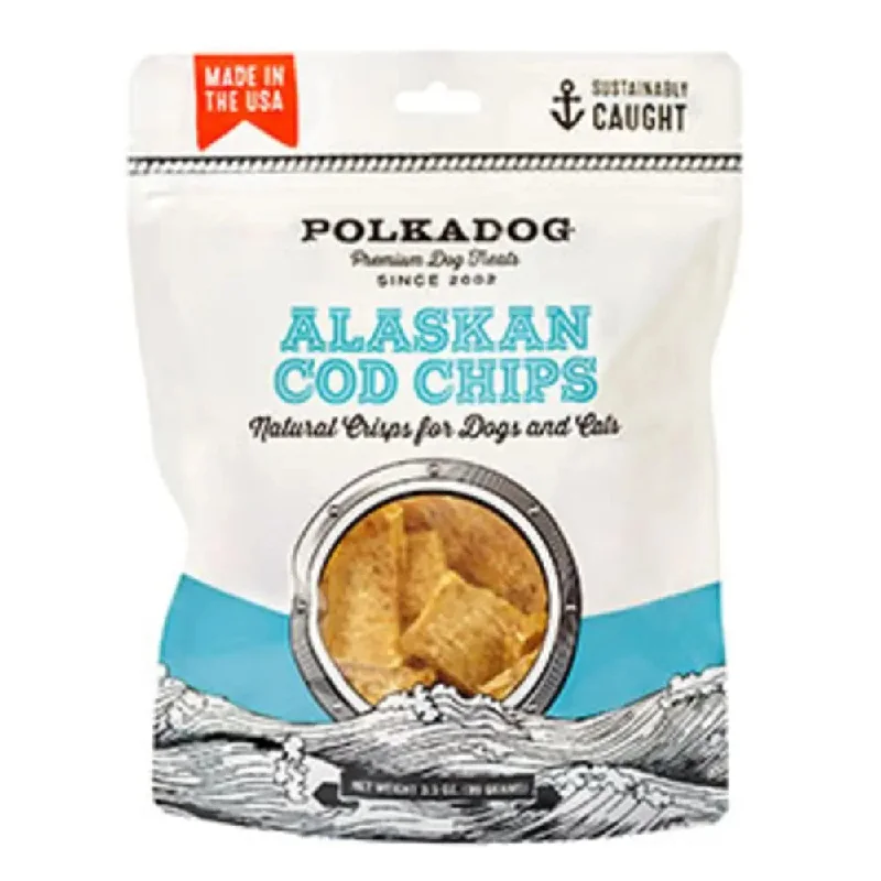 - Dog heart rate monitoring collarPolka Dog Alaskan Cod Crunchy Crisps Dog & Cat Treats 3.5oz Bag - Dog heart rate monitoring collarPolka Dog Alaskan Cod Crunchy Crisps Dog & Cat Treats 3.5oz Bag