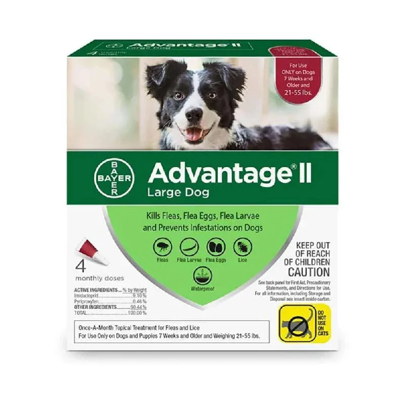 - Pet vitamin complex nutrition tabletsAdvantage® II Flea Treatment for Large Dog 4 Dose