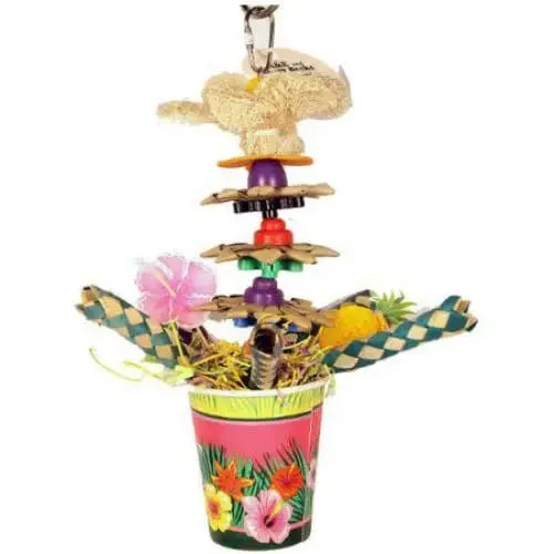 - Pet fence foldable indoorAE Cage Company Happy Beaks Tropical Punch Cocktail Bird Toy