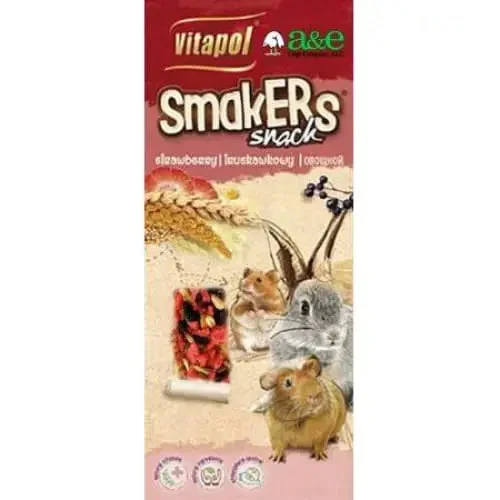 - ​​Pet toys under    yuanA&E Cage Company Smakers Strawberry Sticks for Small Animals