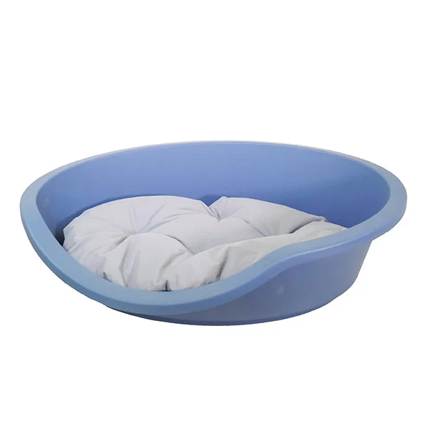 - Smart cat litter box with automatic cleaningEco Plastic Pet Bed Slate Blue 80