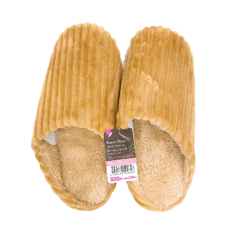 - Car dog seat beltRoom Shoe -Thick Corduroy - US 5-7 EU36-39.5-