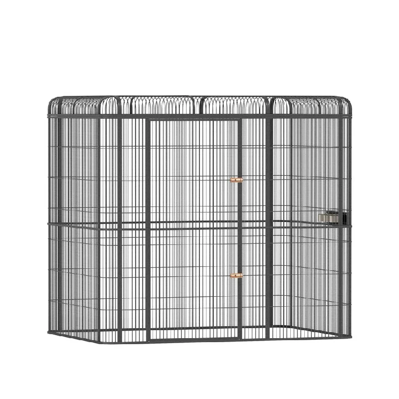 - Dog heart rate monitoring collari.Pet Bird Cage Large Walk-in Aviary Budgie Perch Cage Parrot Pet Huge 203cm
