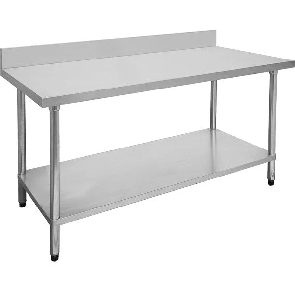 - Summer pet ice mat2NDs: Economic 304 Grade Stainless Steel Table with splashback 1200-7-WBB-NSW1659 - Summer pet ice mat2NDs: Economic 304 Grade Stainless Steel Table with splashback 1200-7-WBB-NSW1659