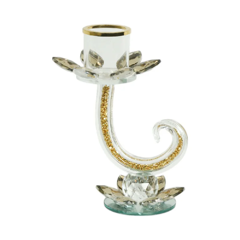 - Air box TSA certified check-inCANDLE STAND CRYSTAL 3420-C38