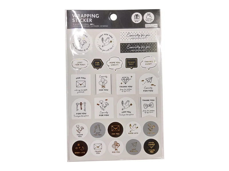 - Degradable pet feces bagWrapping sticker-Illustration hot stamping-