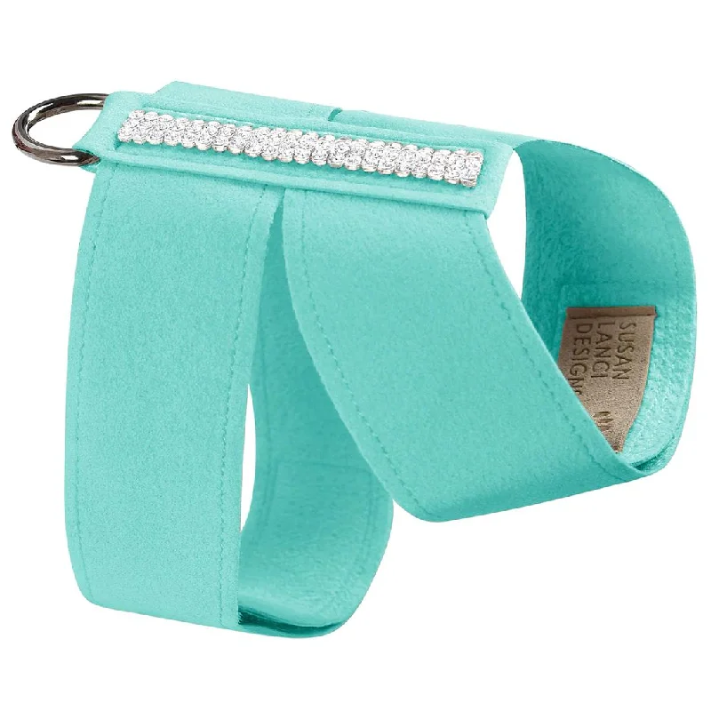Pet wedding dresses3 Row Giltmore Tinkie Dog Harness Tiffi Blue