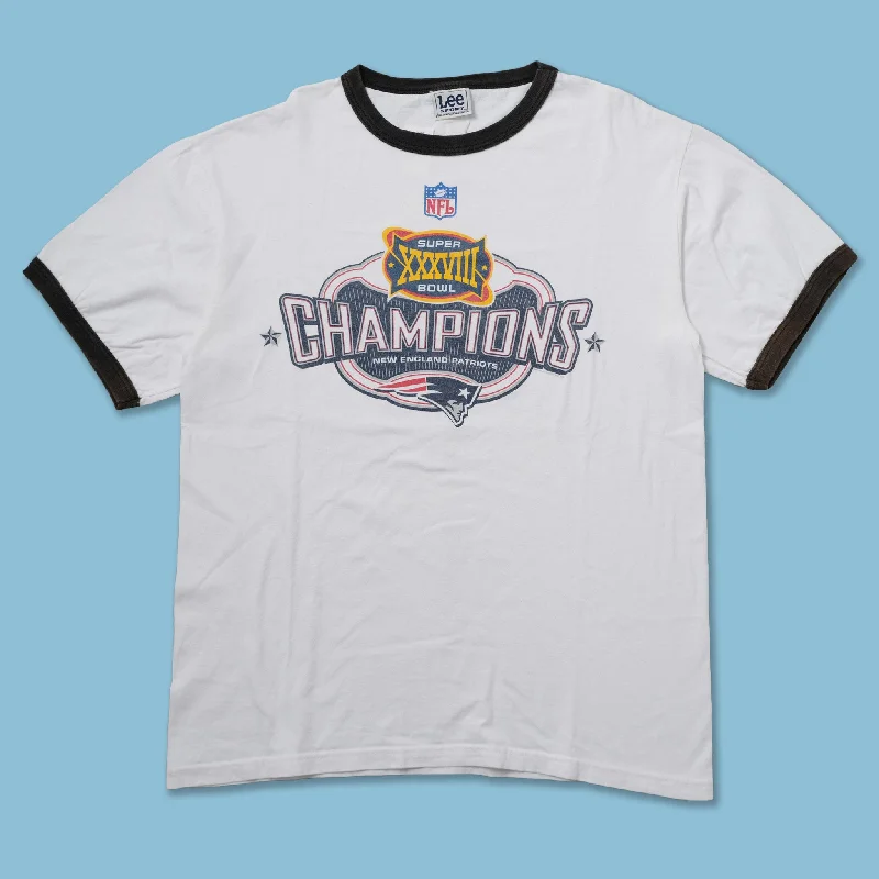 - Summer pet ice mat2004 Patriots T-Shirt Medium / Large