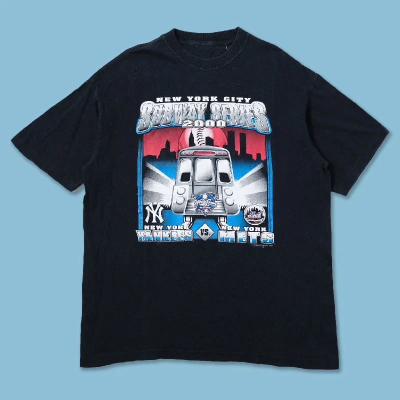 - Pet tear stain cleaning wipesVintage 2000 Subway Series T-Shirt Large