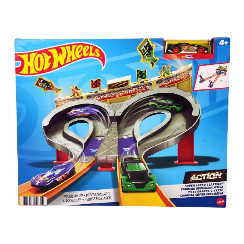 - Air box TSA certified check-inCDL49 HOT WHEELS TRACK SET 2LANE BASIC
