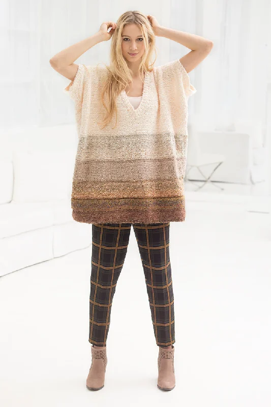 - Pregnant cat delivery room warming boxShaped Poncho (Knit)